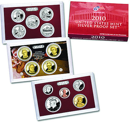 2010-S Silver Proof Set Gem Brilliant Proof