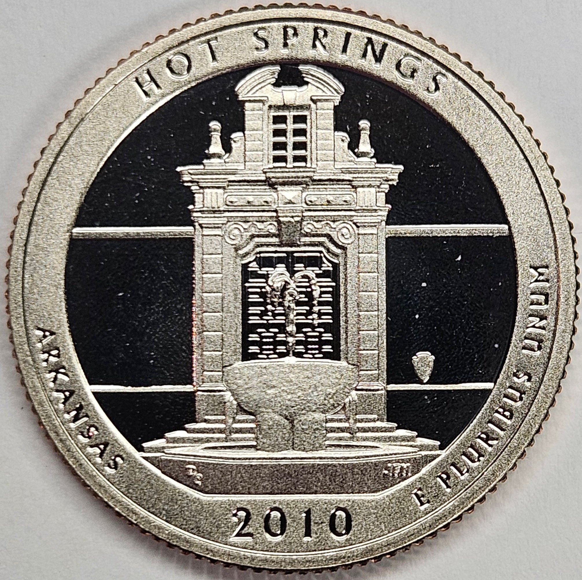 2010-S Hot Springs National Park, AR Quarter Superb Brilliant Proof ...