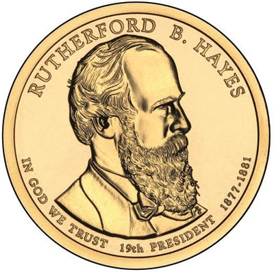 2011-S Hayes Presidential Dollar Superb Brilliant Proof