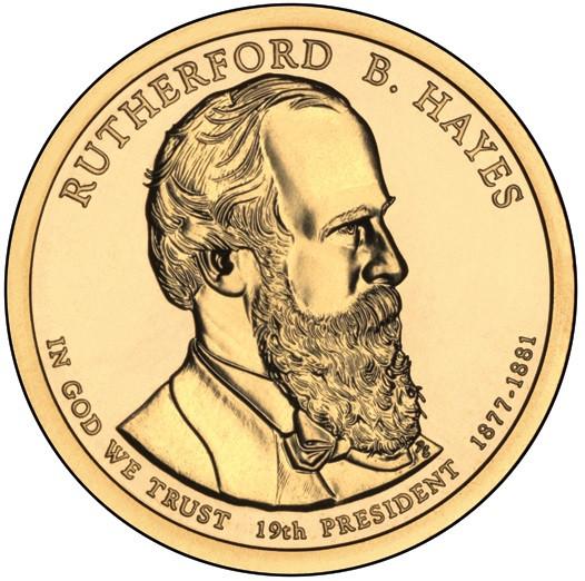 2011-S Hayes Presidential Dollar Superb Brilliant Proof