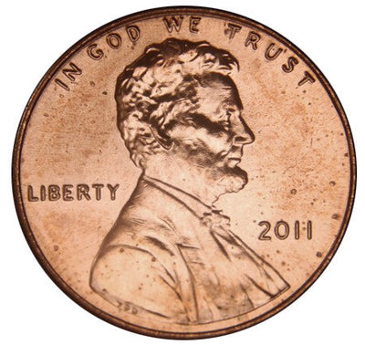 2011 Lincoln Shield Cent Brilliant Uncirculated
