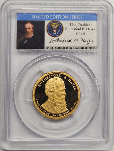 2011-S Rutherford Hayes Presidential Dollar PCGS PR-69 DCAM