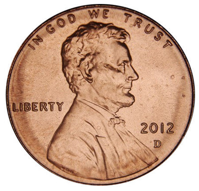 2012-D Lincoln Shield Cent Brilliant Uncirculated