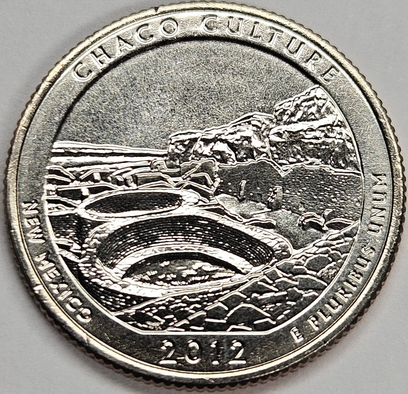 2012-S Chaco Culture National Park, NM Quarter  . . . . Gem Brilliant Uncirculated