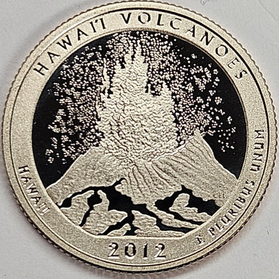 2012-S Hawai'i Volcanoes National Park, HI Quarter  Superb Brilliant Proof