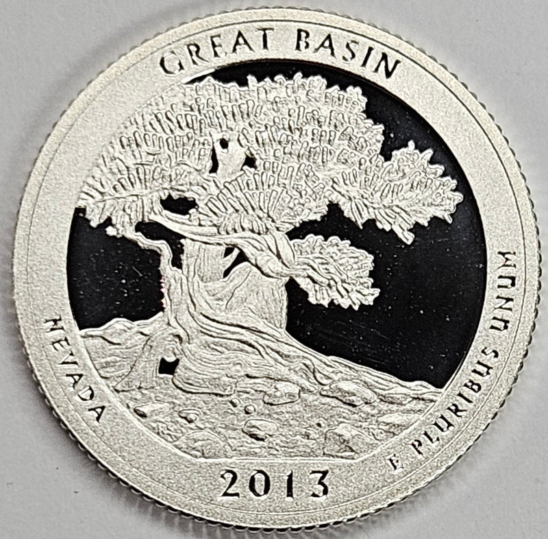 2013-S Great Basin National Park, NV Quarter  Superb Brilliant Proof Silver