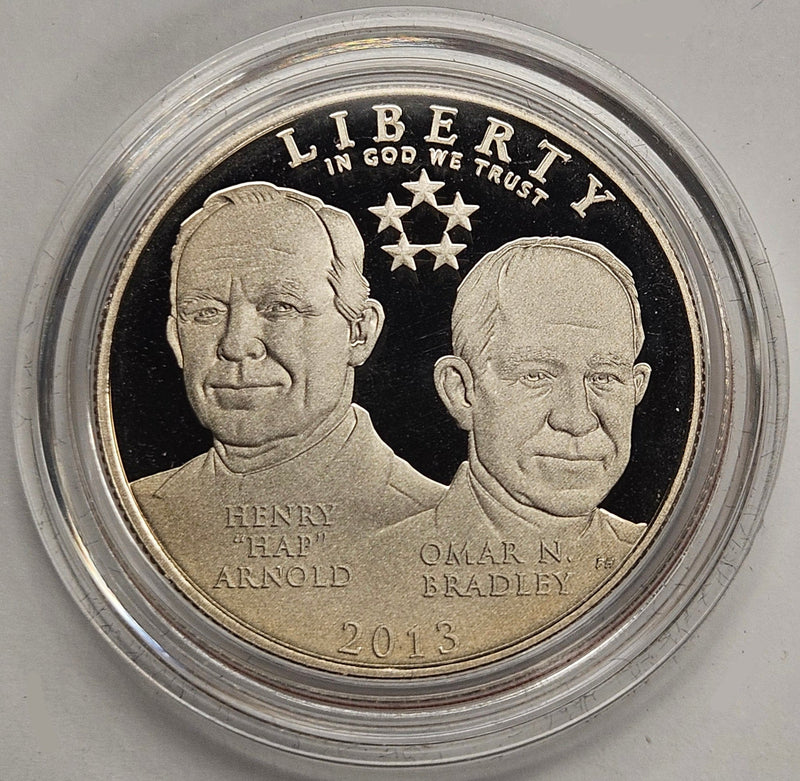 2013-S 5-Star Generals Half . . . . Gem Brilliant Proof in original U.S. Mint Capsule