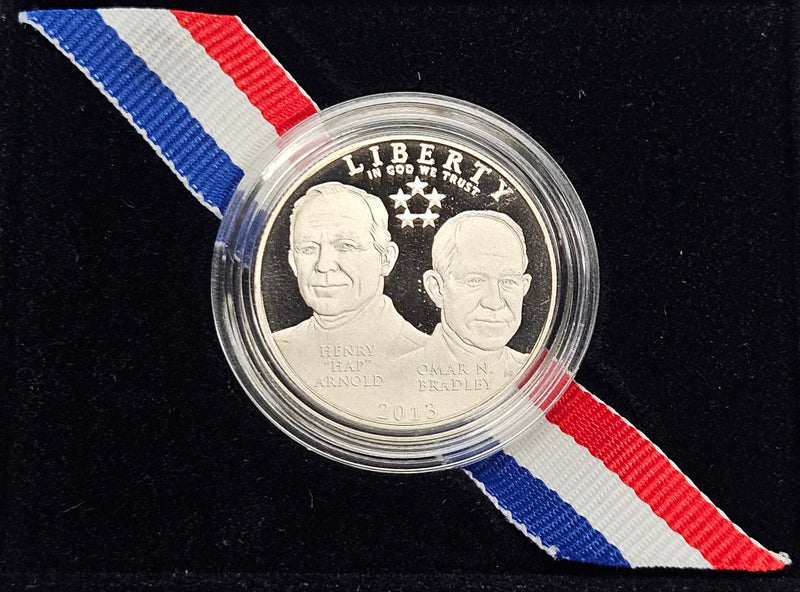 2013-S 5-Star Generals Half . . . . Gem Brilliant Proof in original U.S. Mint Box