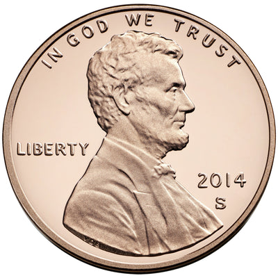 2014-S Lincoln Shield Cent Gem Brilliant Proof