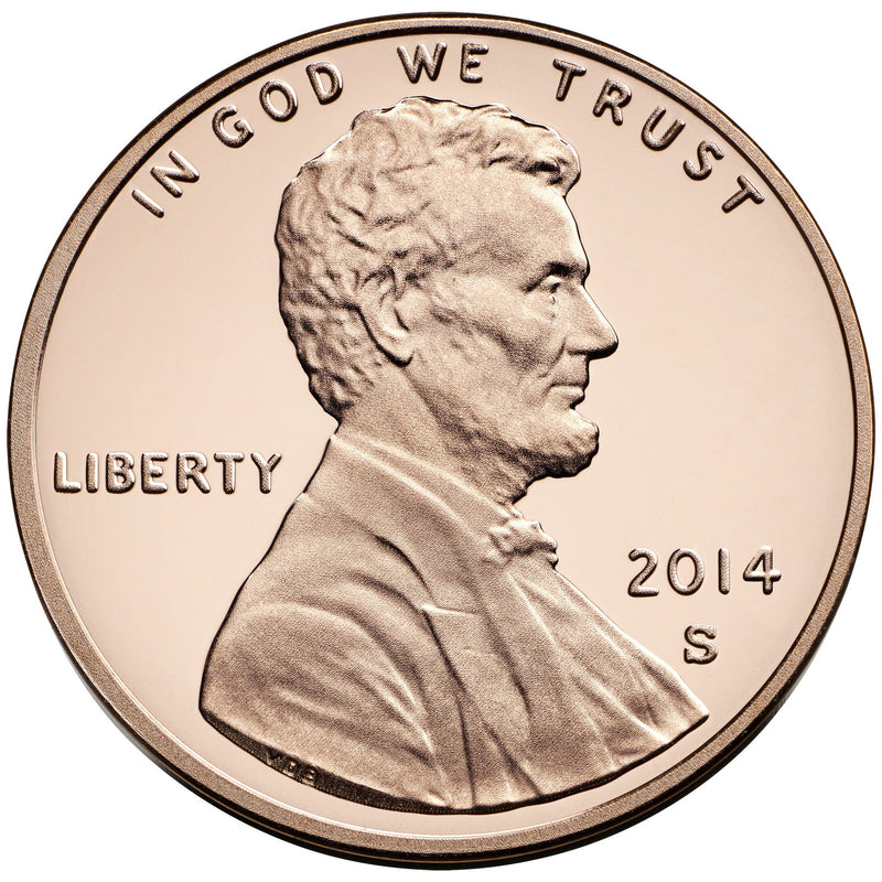 2014-S Lincoln Shield Cent Gem Brilliant Proof
