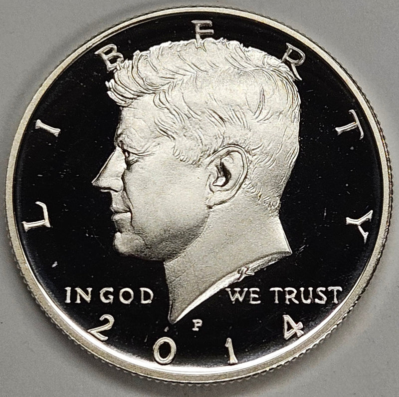 2014 Kennedy Half Superb Proof Silver 50th Anniversary