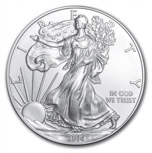 2014 Silver Eagle Gem Brilliant Uncirculated