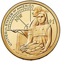 2014-D Native American Dollar Choice Brilliant Uncirculated