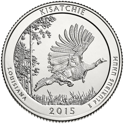 2015-D Kisatchie National Forest, LA Quarter  Choice BU