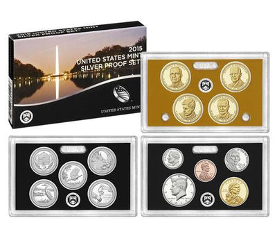 2015-S Silver Proof Set Gem Brilliant Proof