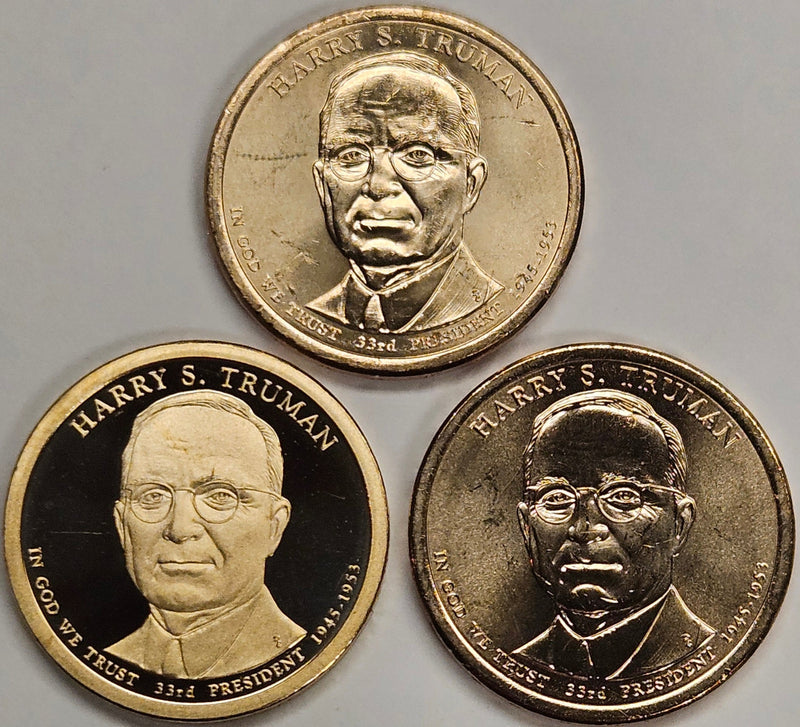 2015-PDS Truman Presidential Dollars . . . . Choice BU and Superb Proof