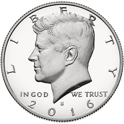 2016-S Kennedy Half Gem Brilliant Proof