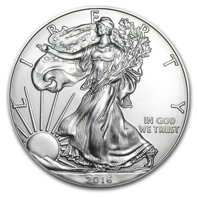 2016 Silver Eagle Gem Brilliant Uncirculated