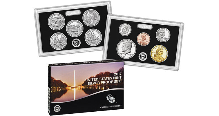 2017-S Silver Proof Set Gem Brilliant Proof