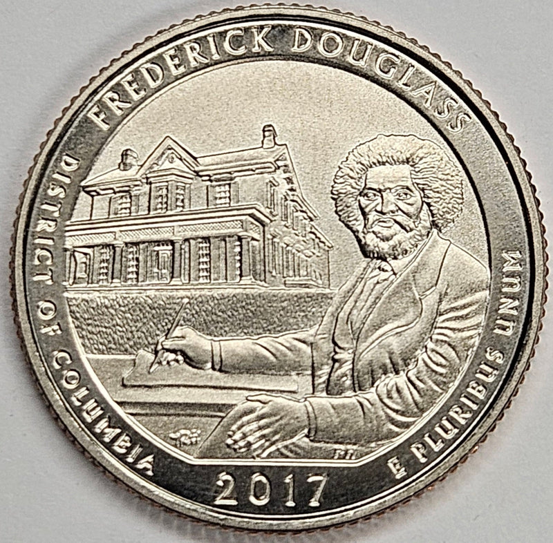 2017-S Frederick Douglas National Historic Site Quarter Enhanced BU