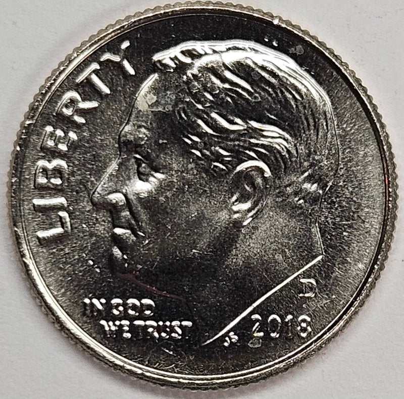 2018-D Roosevelt Dime . . . . Brilliant Uncirculated