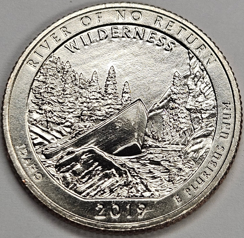 2019-W Frank Church River of no Return Wilderness, ID Quarter . . . . Choice Brilliant Uncirculated