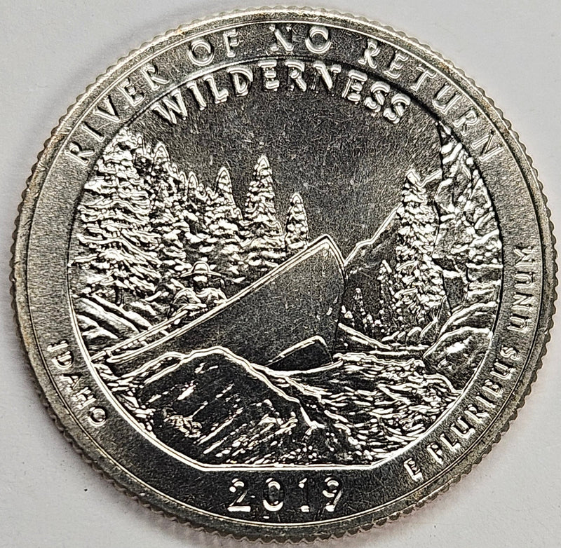 2019-S Frank Church River of No Return Wilderness Quarter Gem Brilliant Uncirculated