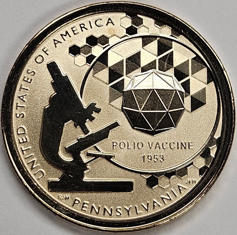2019-S Pennsylvania Innovation Dollar Superb Reverse Proof