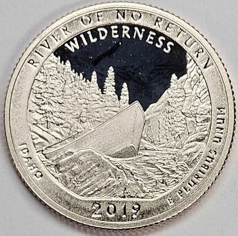 2019-S Frank Church River of no Return, ID Quarter  Superb Brilliant Proof