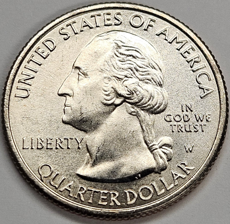 2019-W San Antonio Missions Historical Park, TX Quarter . . . . Gem Brilliant Uncirculated