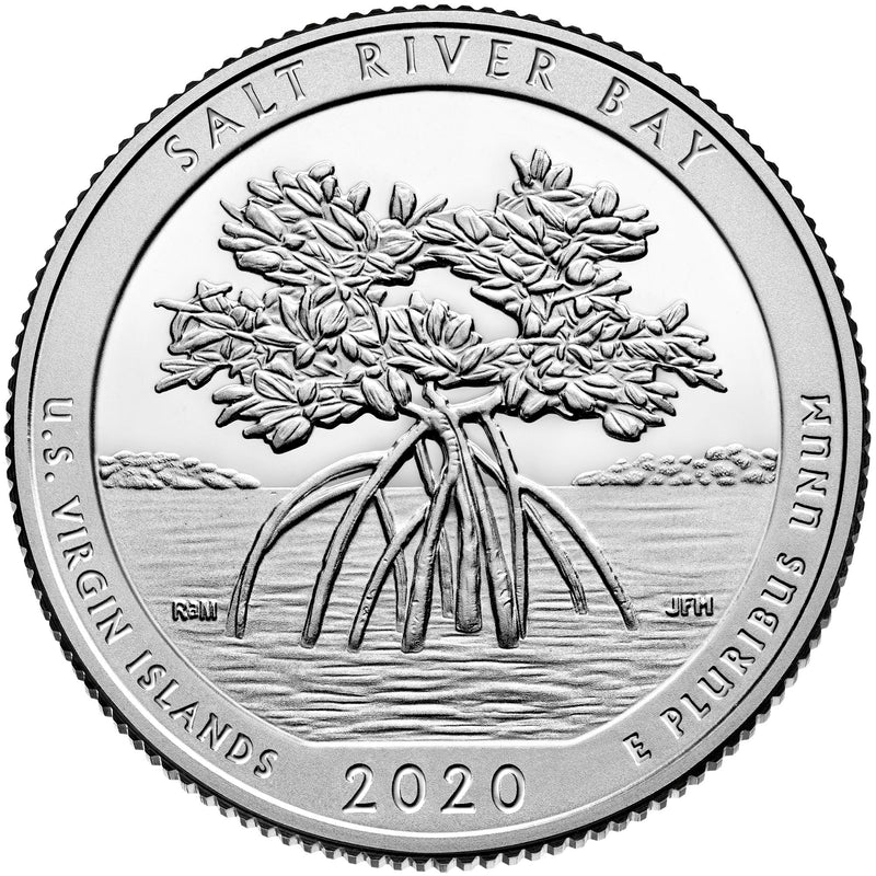 2020-S Salt River Bay National Historical Park, VI Quarter  Superb Brilliant Proof