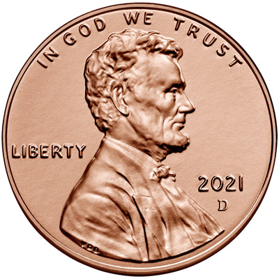 2021-D Lincoln Shield Cent Choice Brilliant Uncirculated