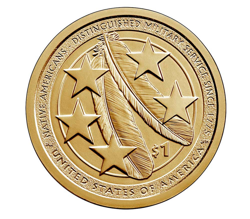 2021-D Native American Dollar Choice Brilliant Uncirculated