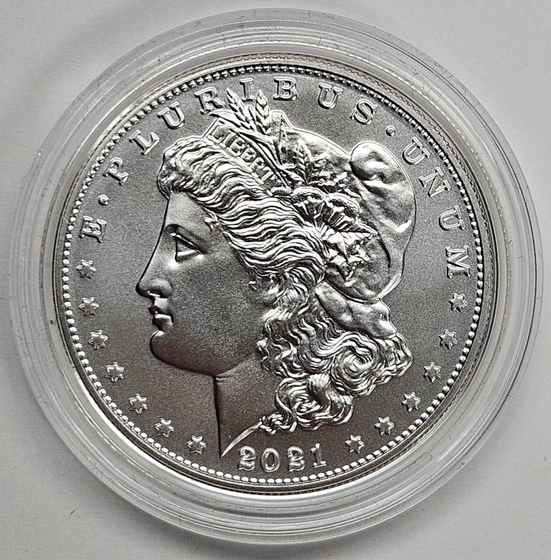 2021-D Morgan Silver Dollar Superb Brilliant Uncirculated