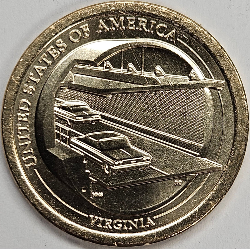2021-D Virginia Innovation Dollar . . . . Choice Brilliant Uncirculated