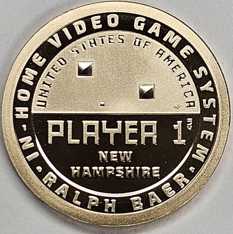 2021-S New Hampshire Innovation Dollar . . . . Superb Brilliant Proof