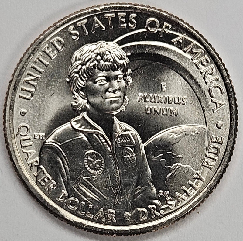 2022 Dr. Sally Ride Famous Women Quarter Choice Brilliant Uncirculated