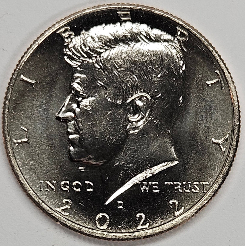 2022-D Kennedy Half . . . . Choice Brilliant Uncirculated