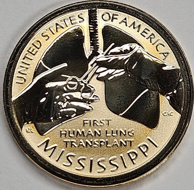 2023 Mississippi Innovation Dollar Superb Reverse Proof