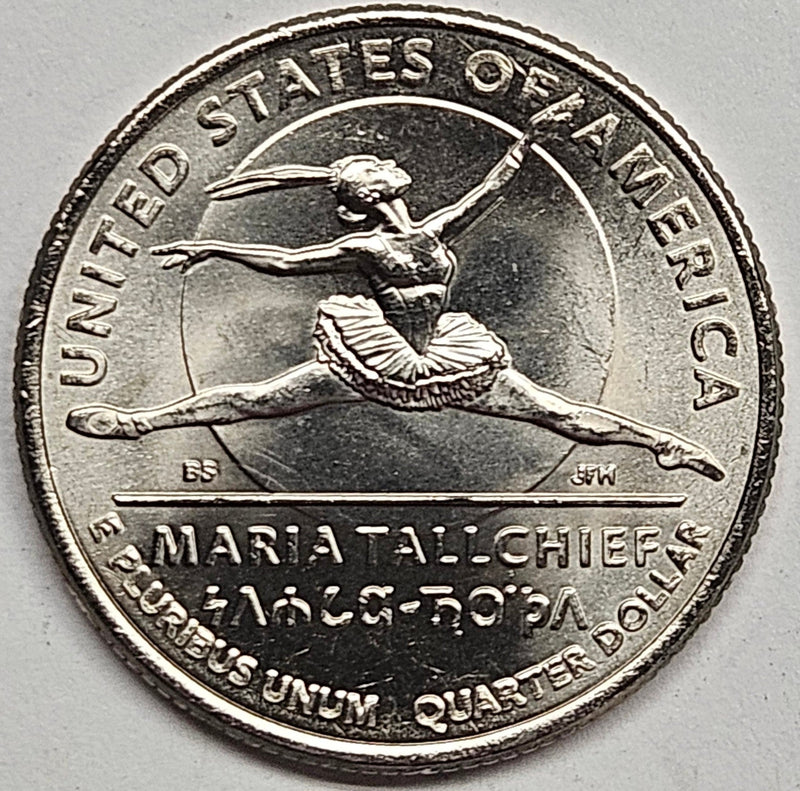 2023 Maria Tallchief Famous Women Quarter . . . . Choice Brilliant Uncirculated