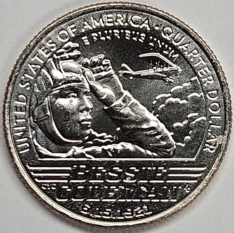 2023-D Bessie Coleman Famous Women Quarter . . . . Choice Brilliant Uncirculated
