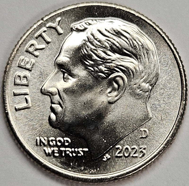 2023-D Roosevelt Dime . . . . Brilliant Uncirculated