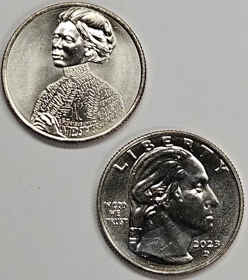 2023-P and D Jovita Idar Famous Women Quarter Pair . . . . Choice Brilliant Uncirculated