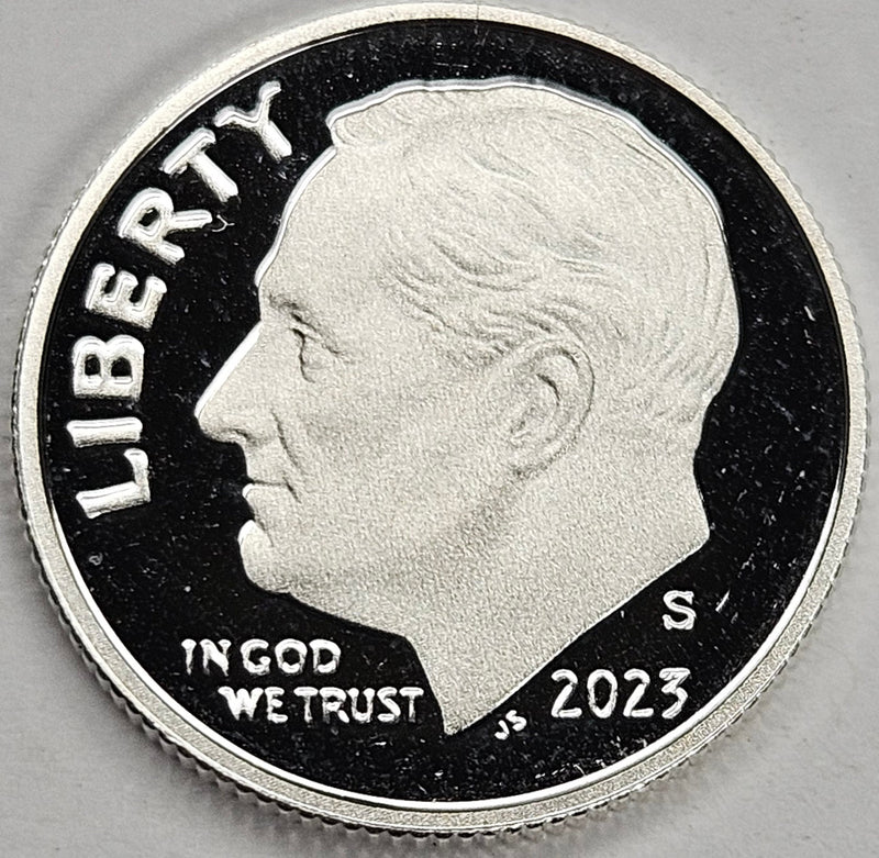 2023-S Roosevelt Dime . . . . Superb Brilliant Proof Silver