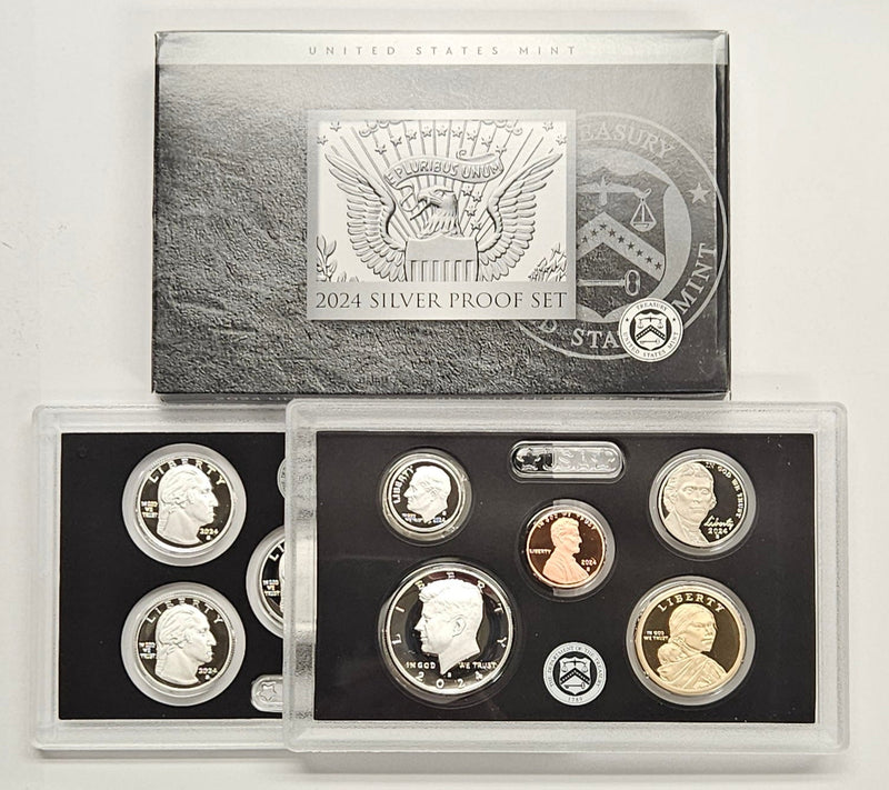 2024-S Silver Proof Set . . . . Superb Brilliant Proof