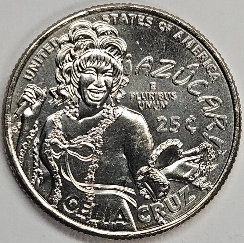 2024 Celia Cruz Famous Women Quarter . . . . Choice Brilliant Uncirculated