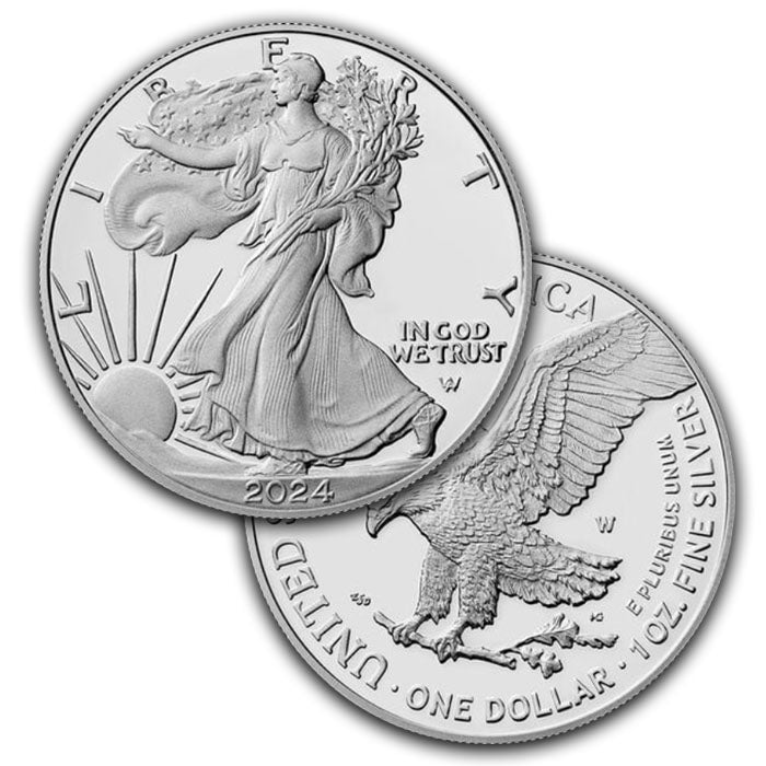 2024-W American Silver Eagle . . . . Superb Brilliant Proof