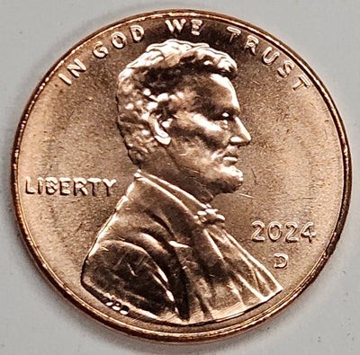 2024-D Lincoln Shield Cent Brilliant Uncirculated