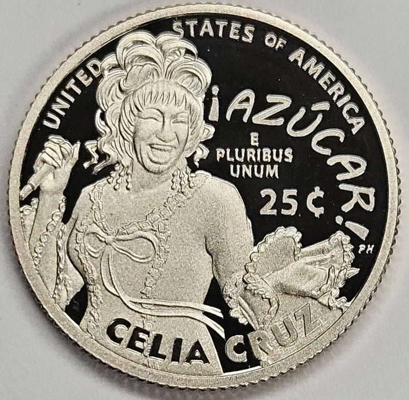 2024-S Celia Cruz Famous Women Quarter . . . . Superb Brilliant Proof