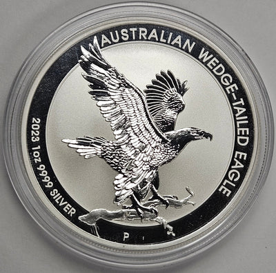 2023 Australian 1 oz. Silver Wedge-Tailed Eagle . . . . Brilliant Uncirculated
